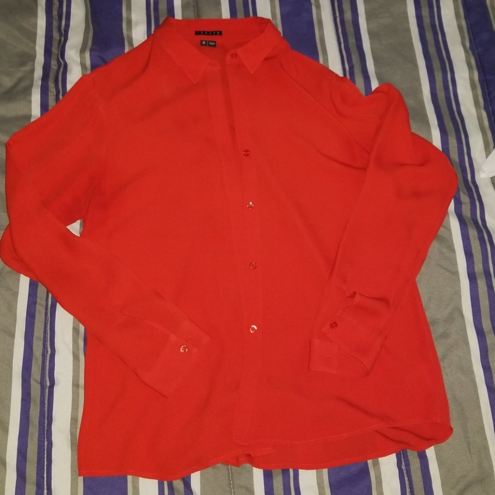 Silk Button up Blouse